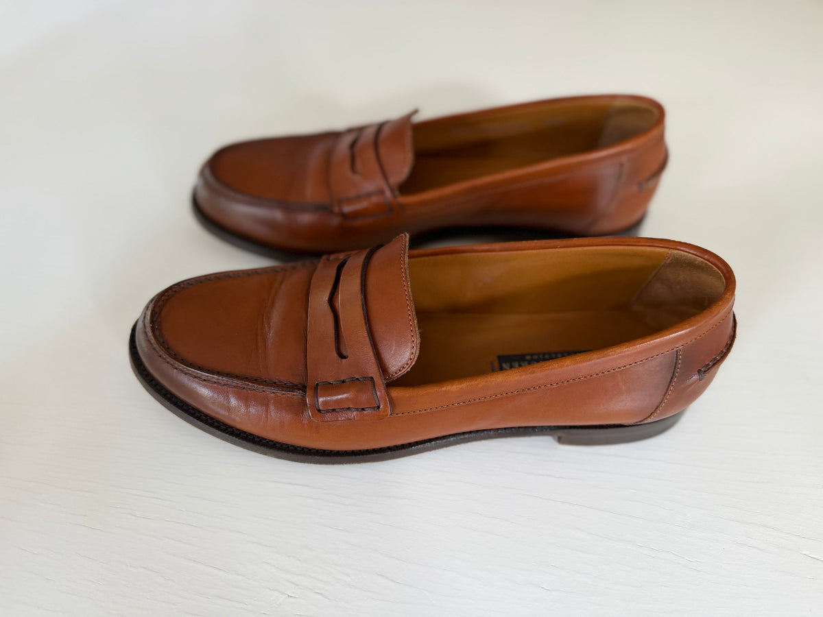 Vintage Ralph Lauren Collection Leather Penny Loafers