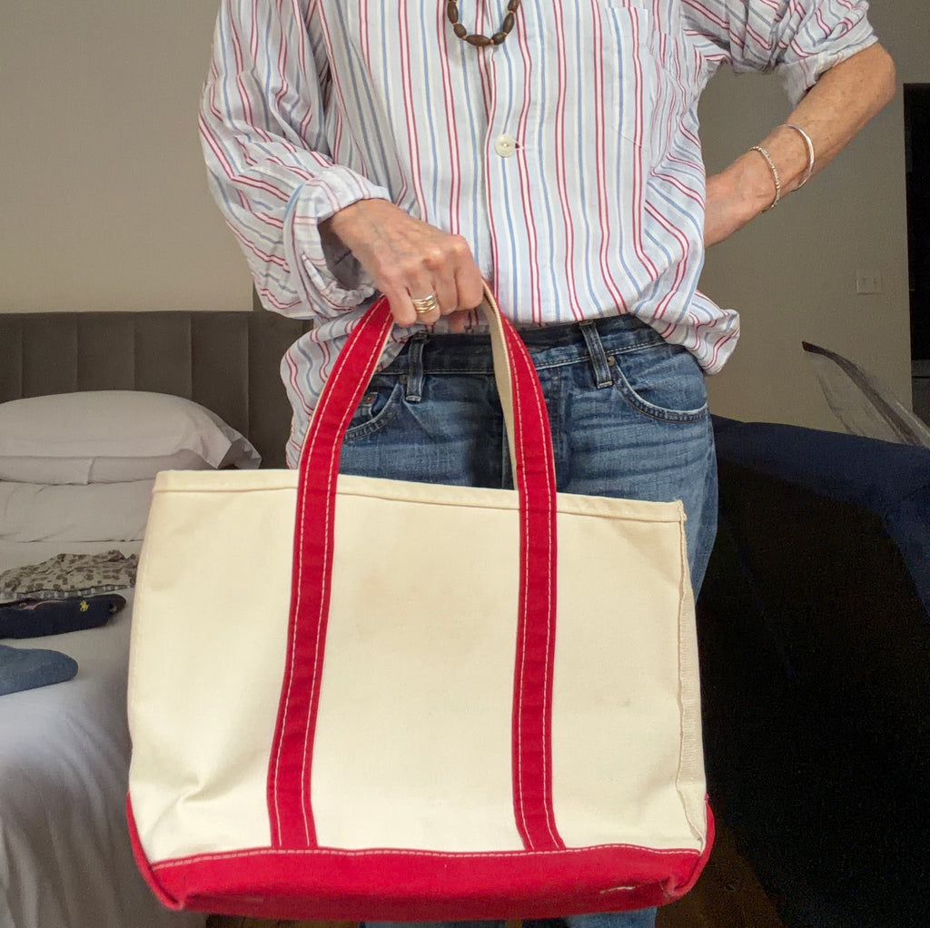 Vintage Olina Striped Pajama Set