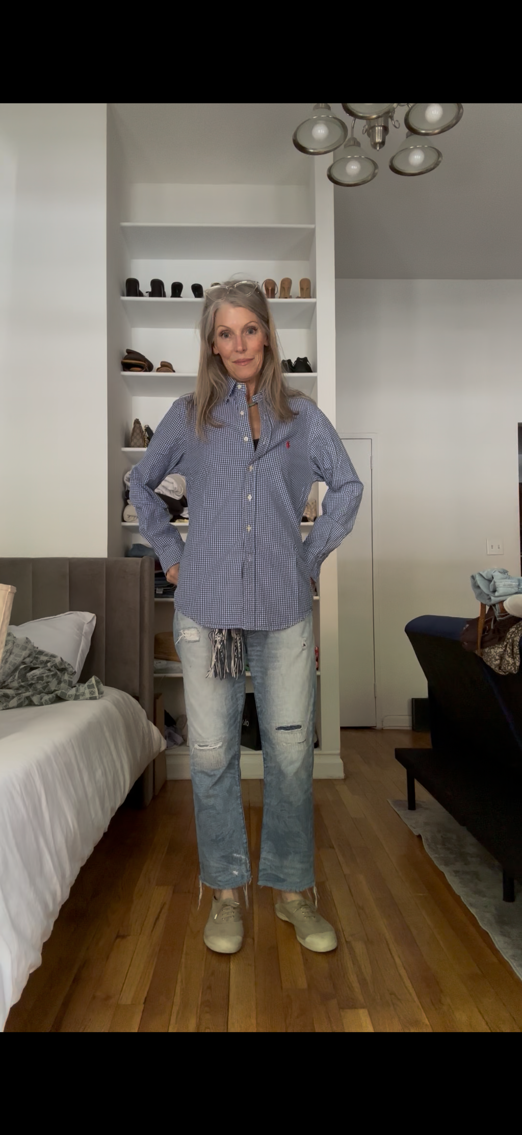 Ralph Lauren Gingham Button Down Shirt