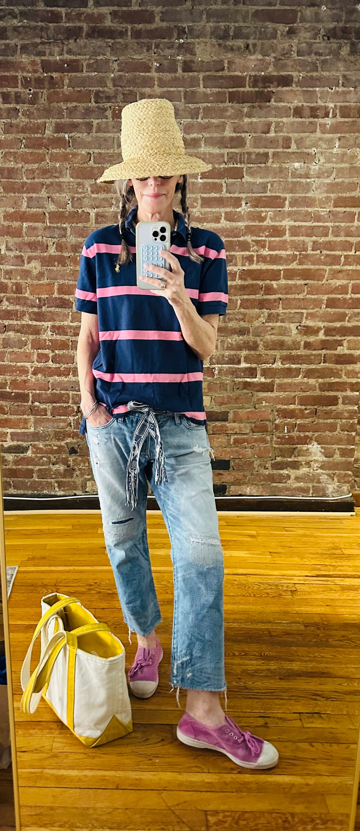 Vintage and slightly tattered Ralph Lauren Polo