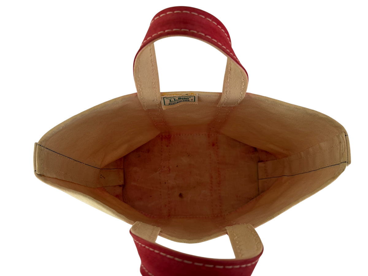 Vintage L.L. Bean 1970s boat and tote